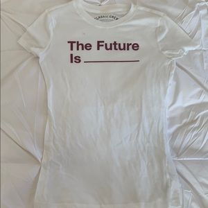 Simple Graphic short sleeved T-shirt